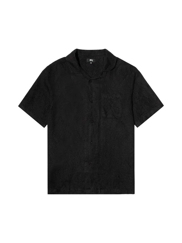 Рубашка Stussy Diamond Jacquard Linen Shirt