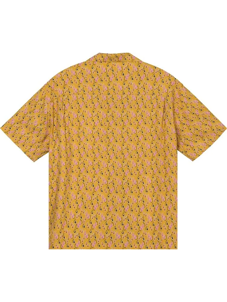 Рубашка Stussy Paisley Tears Shirt 'Mustard' — изображение 2 из 2, желтый
