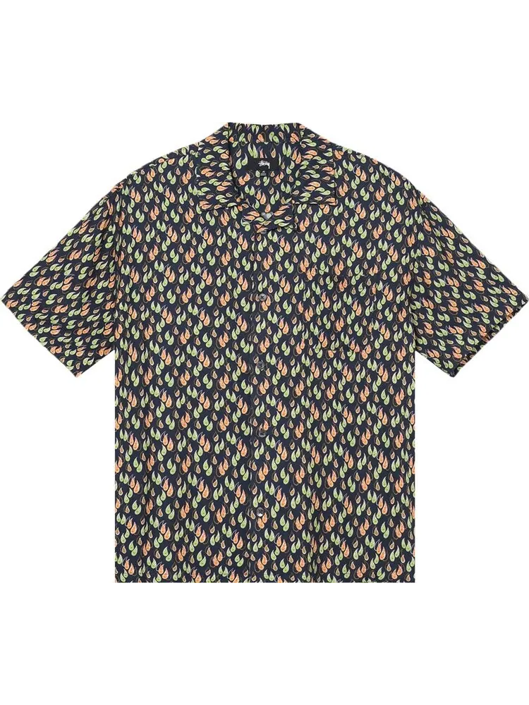 Рубашка Stussy Paisley Tears Shirt 'Navy'