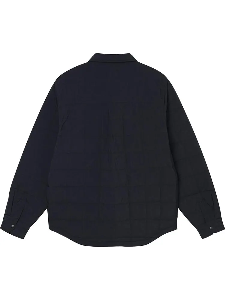 Рубашка Stussy Quilted Fatigue Shirt 'Black' — изображение 2 из 2, черный