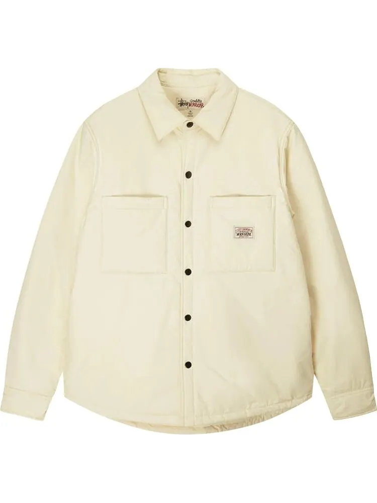 Рубашка Stussy Padded Tech Over Shirt 'Natural'