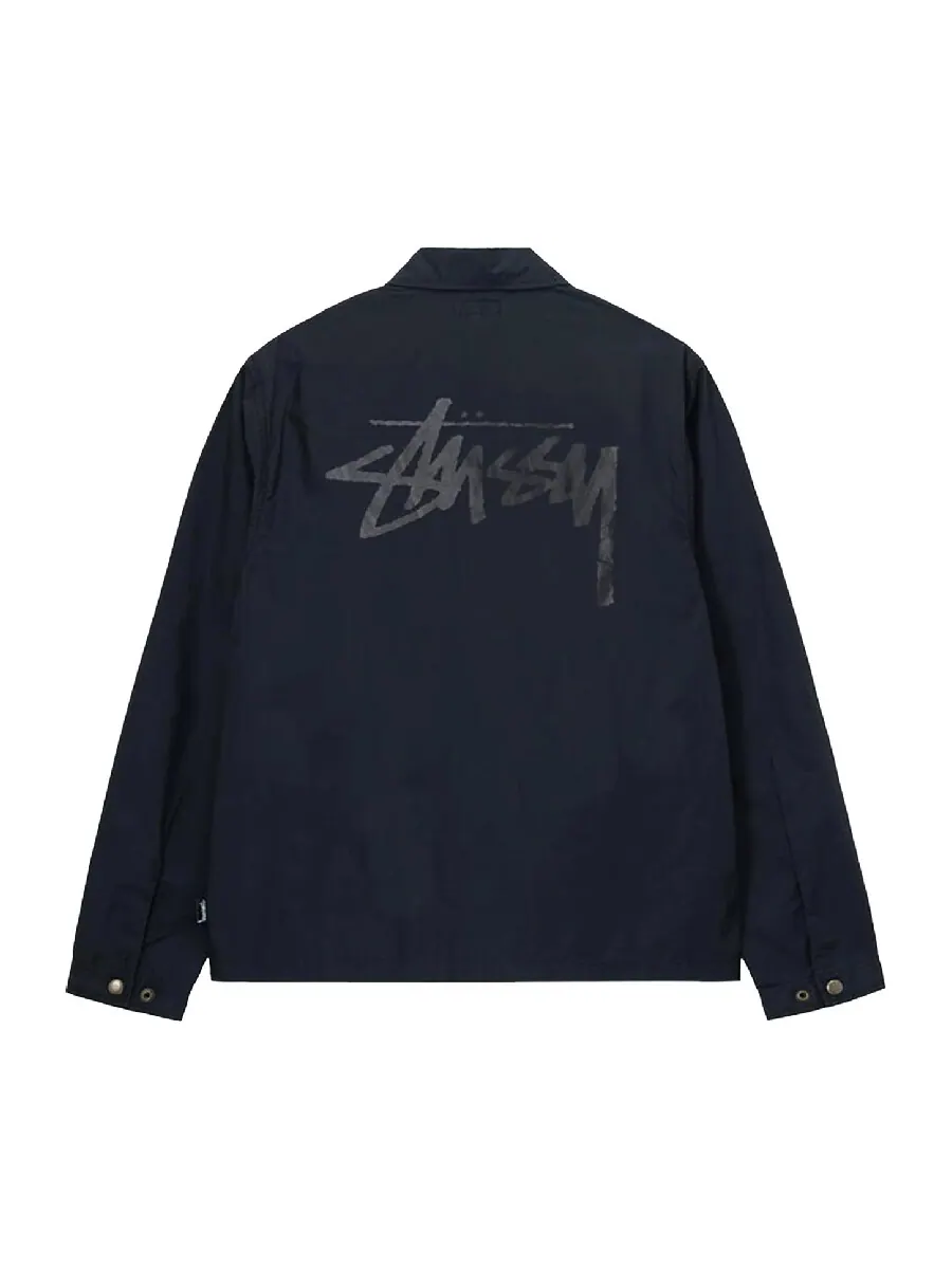 Куртка-рубашка Stussy Coach — изображение 2 из 2, черный
