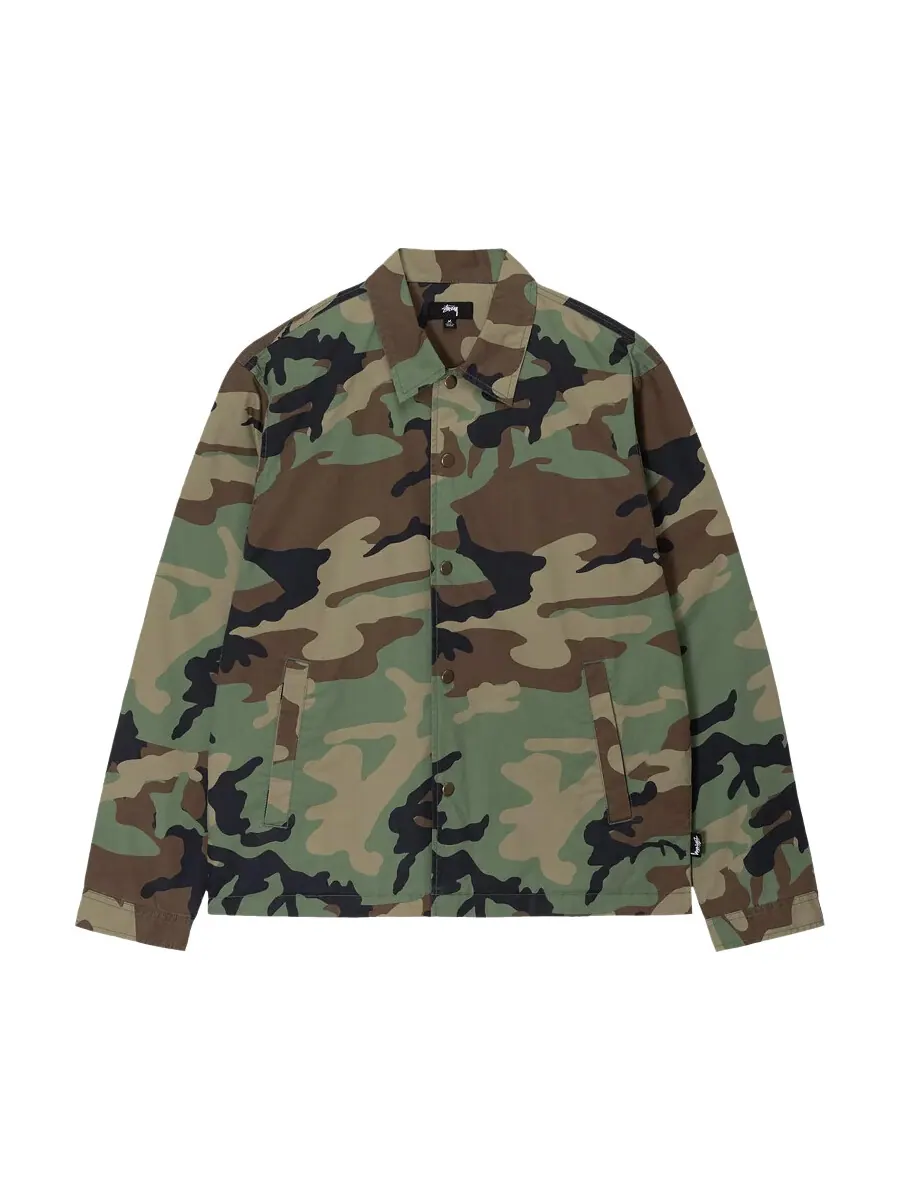Куртка-рубашка Stussy Coach — изображение 1 из 2, мульти