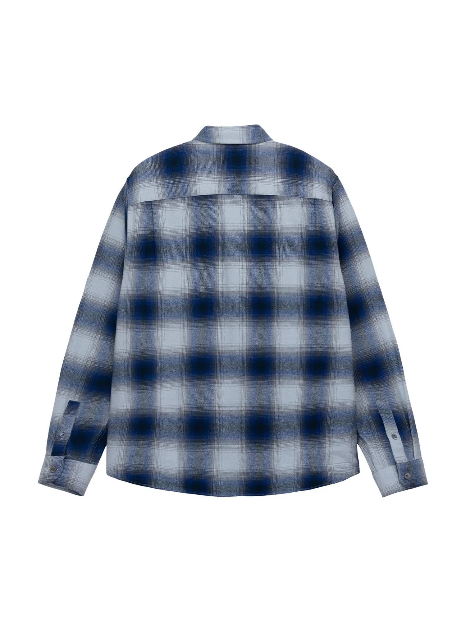 Рубашка в клетку Stussy Bay — изображение 2 из 2, синий