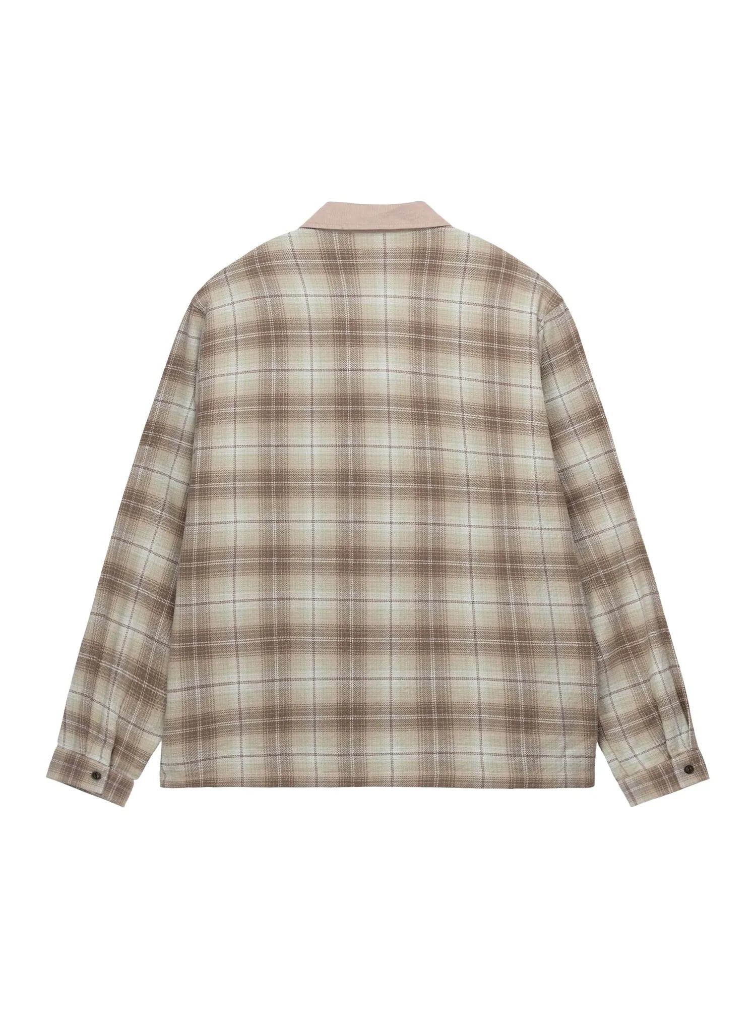 Рубашка на молнии в клетку Stussy Frank — изображение 2 из 2, таун