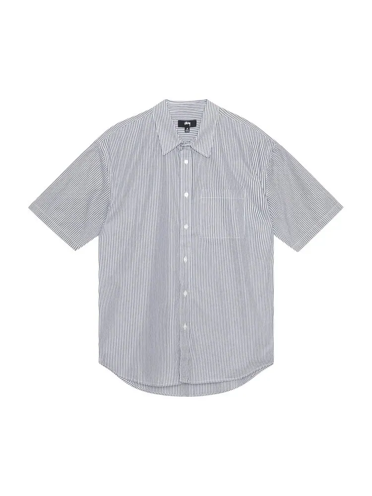 Рубашка Stussy 8 Ball Stripe Boxy Short-Sleeve Shirt