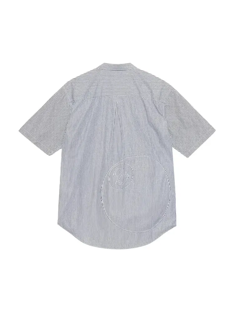 Рубашка с коротким рукавом и в полоску Stussy Boxy — изображение 2 из 2, мульти