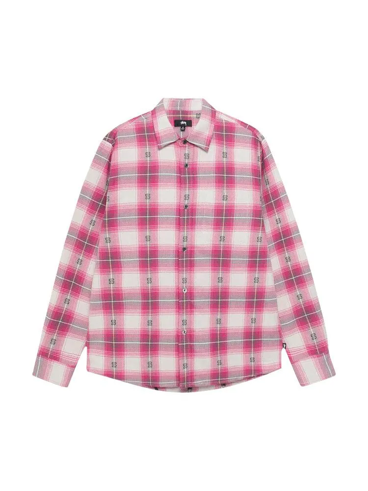 Рубашка Stussy Motif Plaid Shirt