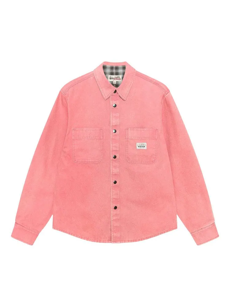 Рубашка Stussy Heavy Washed Canvas Shirt