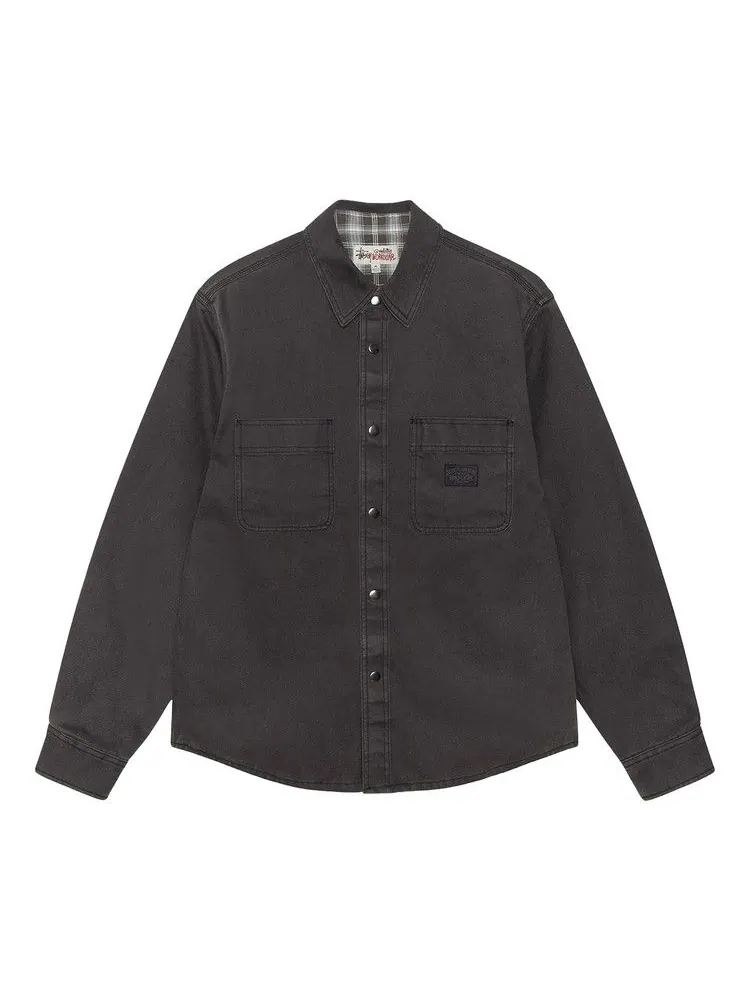 Рубашка Stussy Heavy Washed Canvas Shirt