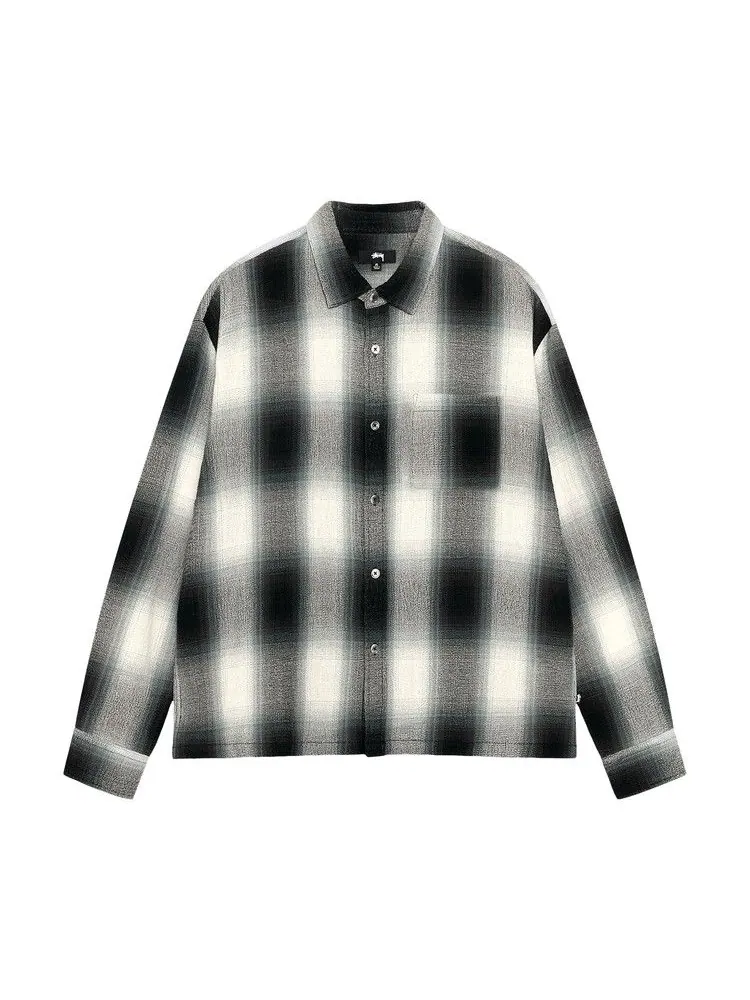 Рубашка Stussy Loose Weave Plaid Shirt