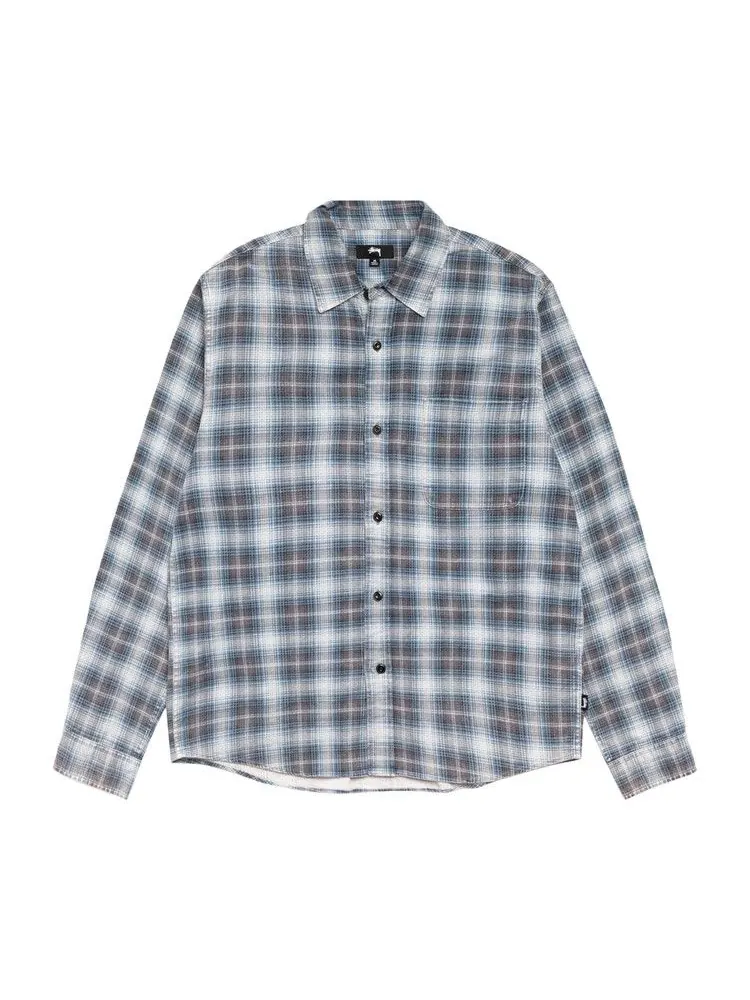 Рубашка Stussy Dax Printed Shirt 'Blue'