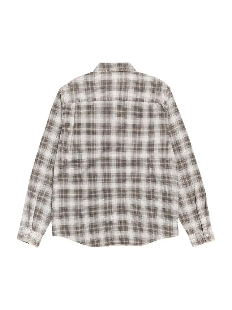 Рубашка Stussy Dax Printed Shirt 'Brown' — изображение 2 из 2, коричневый