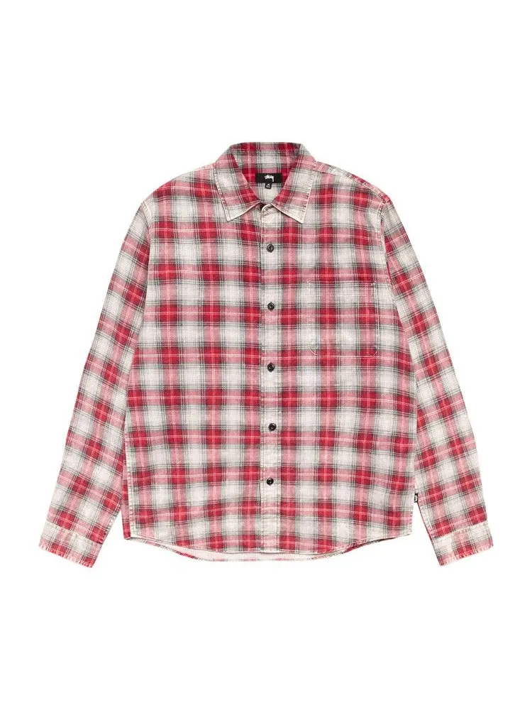 Рубашка Stussy Dax Printed Shirt 'Red'