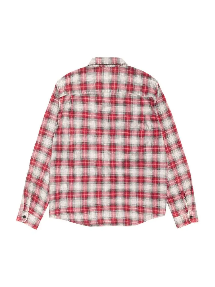 Рубашка Stussy Dax Printed Shirt 'Red' — изображение 2 из 2, красный