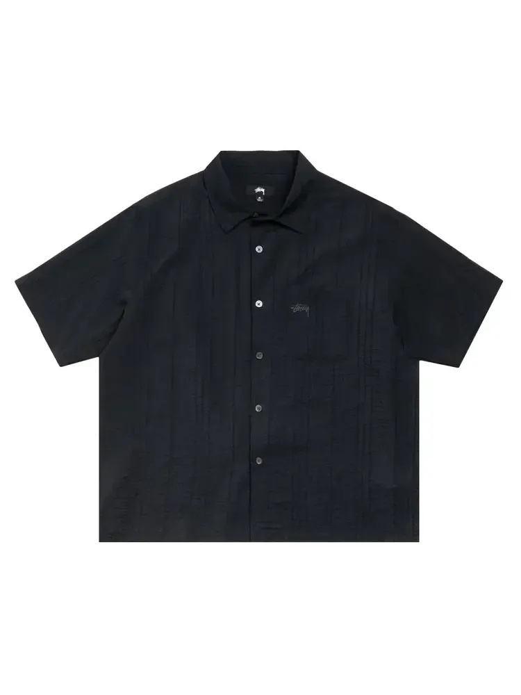 Плиссированная фактурная рубашка Stussy