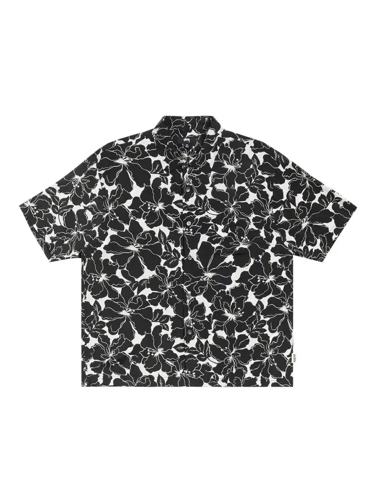 Рубашка в гавайском стиле с цветочным принтом Stussy