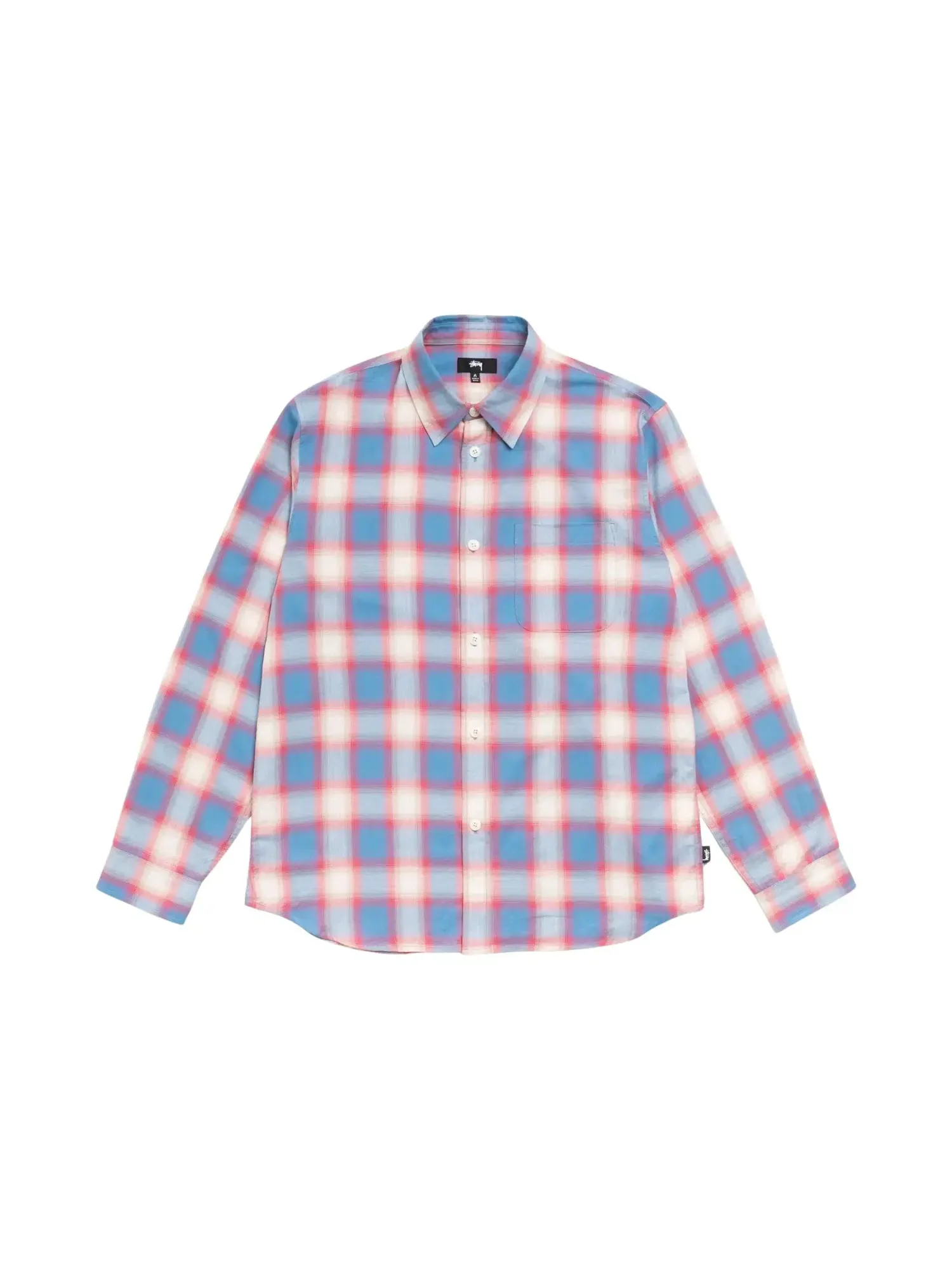 Рубашка Stussy Beach Ombre Plaid Shirt