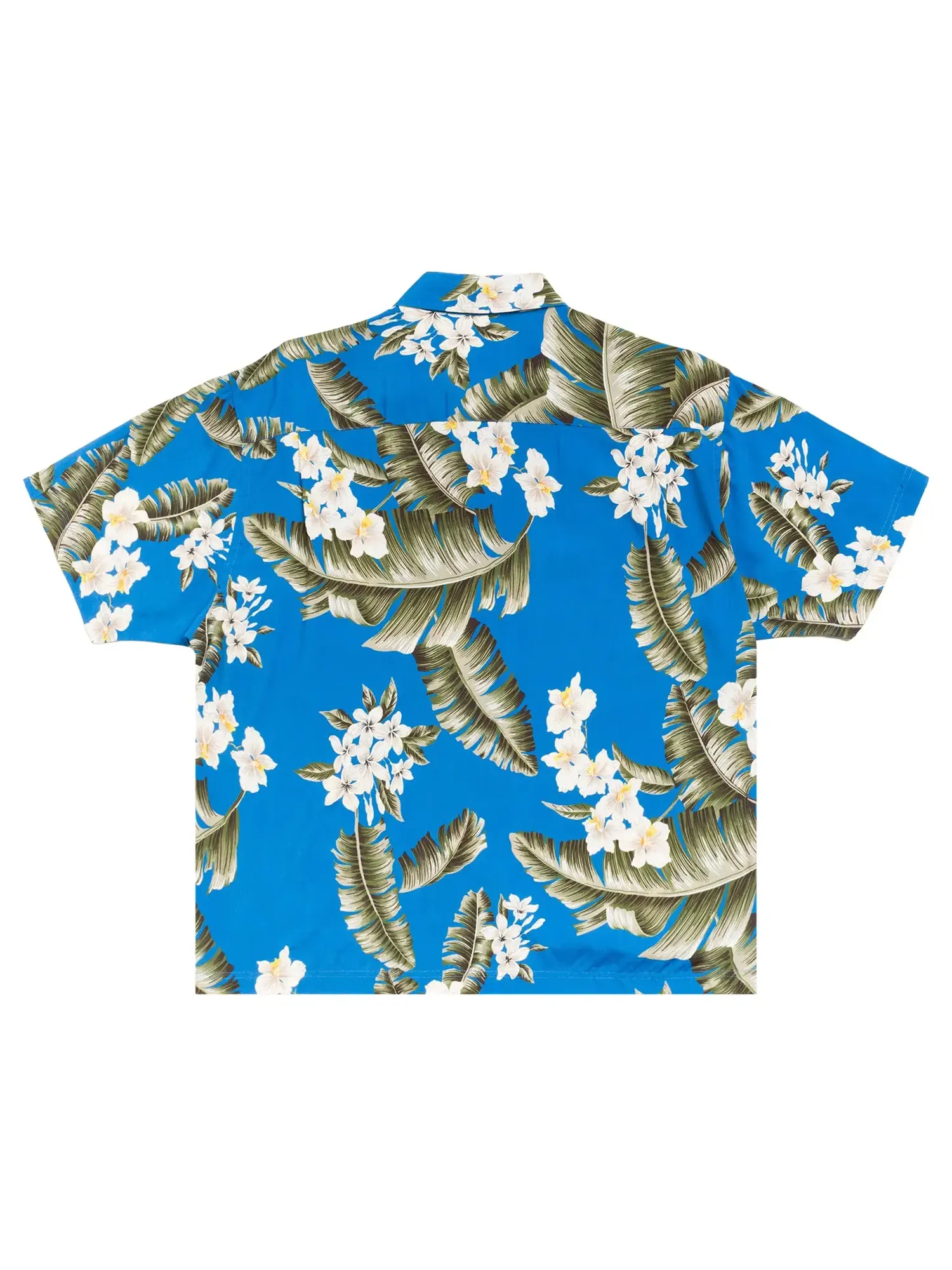 Футболка Stussy Hawaiian Floral Ss Shirt — изображение 2 из 2, синий