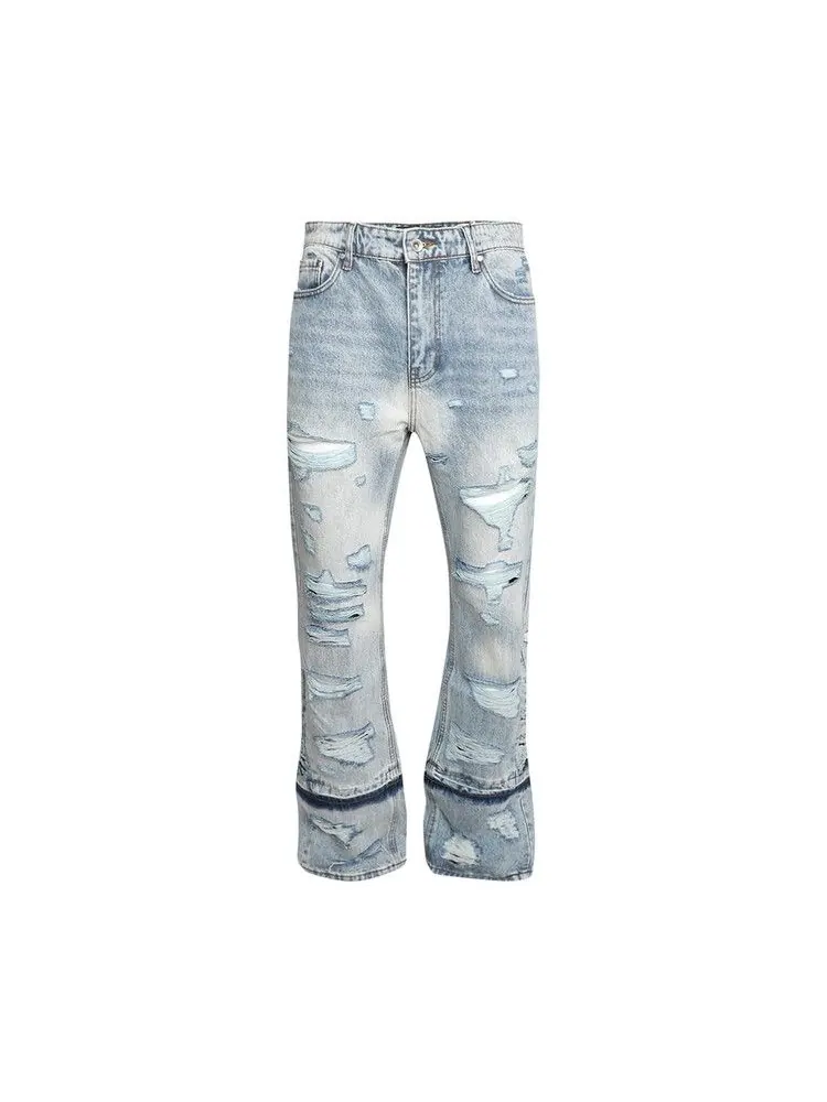 Брюки Who Decides War Gnarly Denim — изображение 1 из 1, небесный