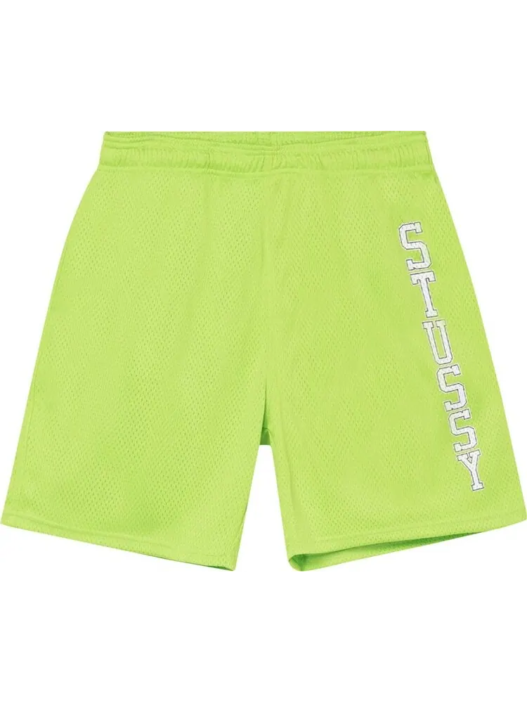 Шорты Stussy Collegiate Mesh Short 'Green' — изображение 1 из 1, зеленый