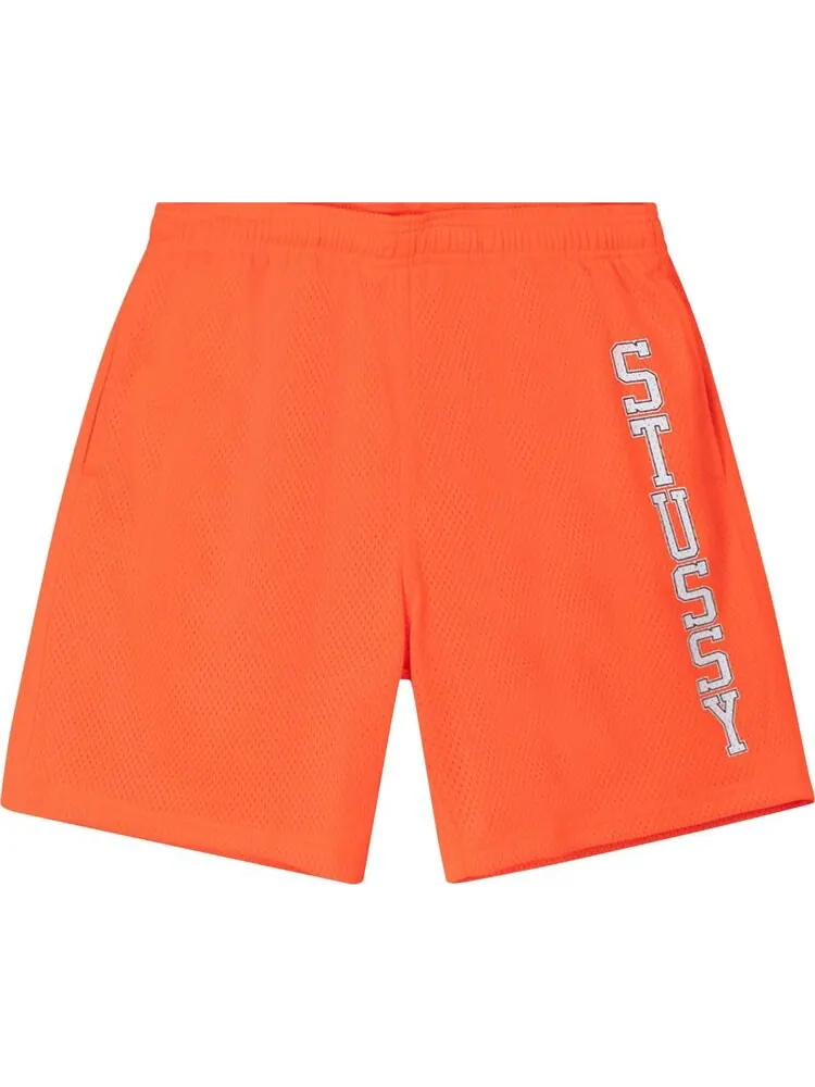 Шорты Stussy Collegiate Mesh Short 'Orange' — изображение 1 из 1, оранжевый