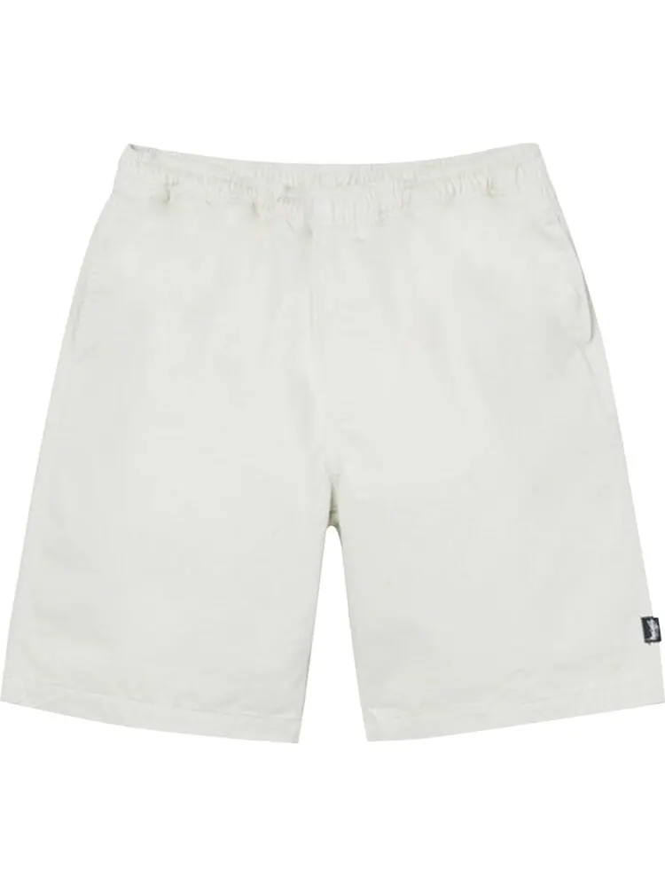 Шорты Stussy Brushed Beach Short 'Bone' — изображение 1 из 2, белый
