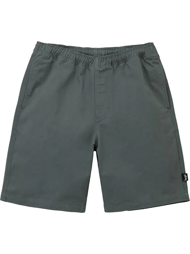 Шорты Stussy Brushed Beach Short 'Sage' — изображение 1 из 2, зеленый