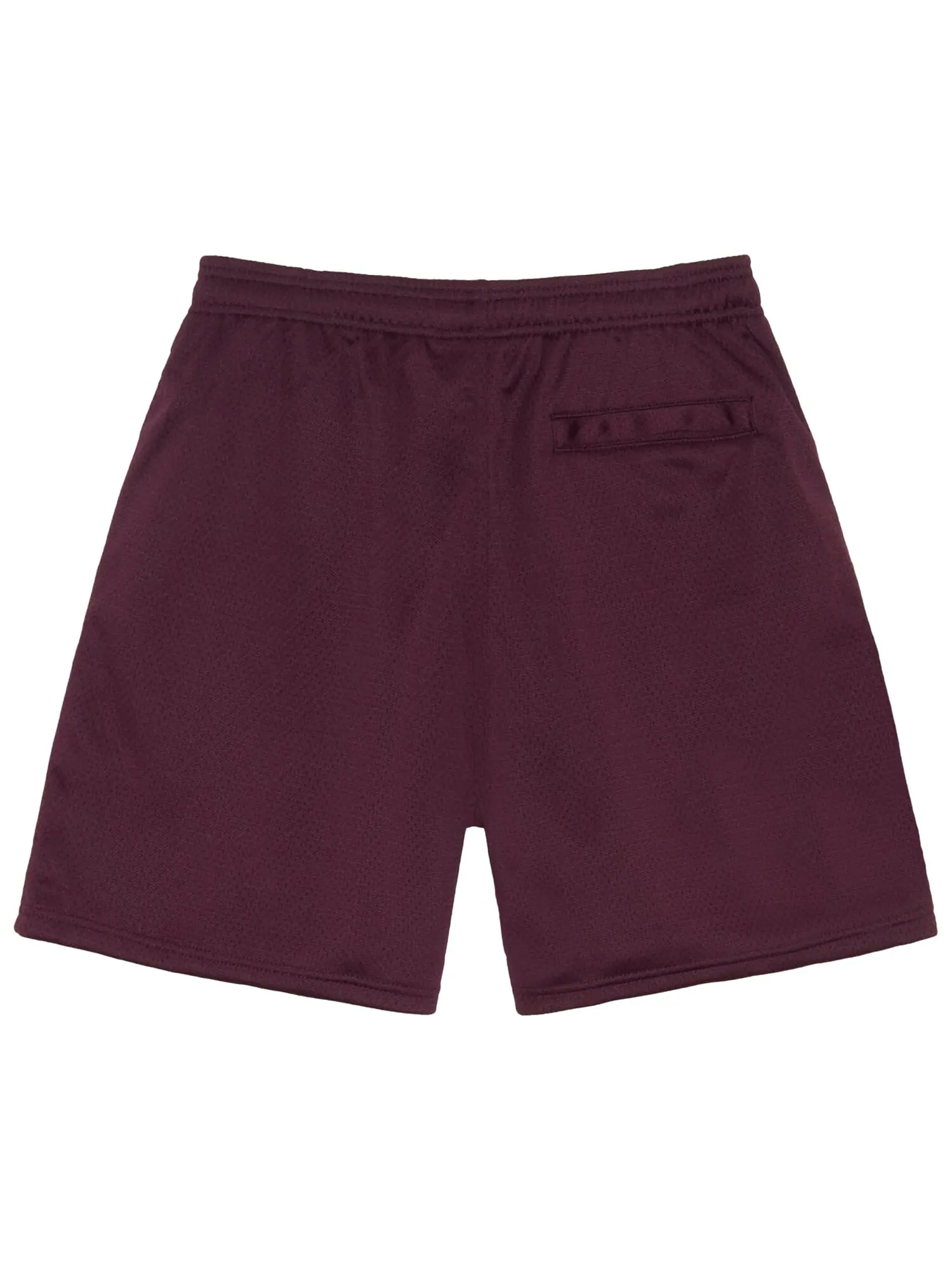 Шорты в сетку Stussy Big Basic, цвет Сливовый — изображение 2 из 2