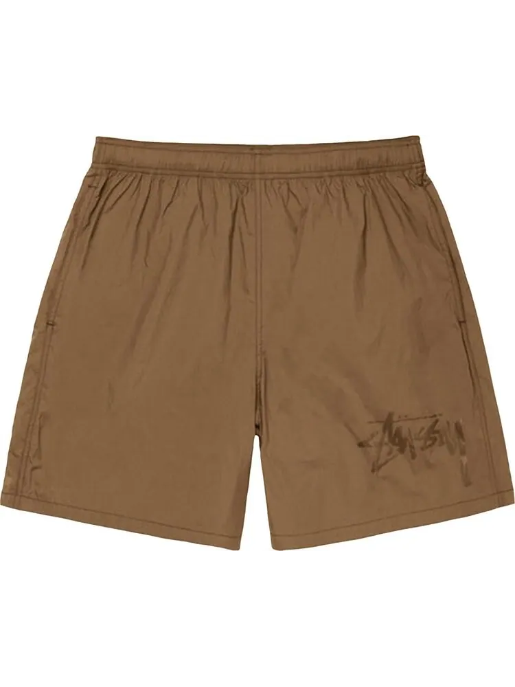 Шорты Stussy Big Stock Nylon Short 'Gold'