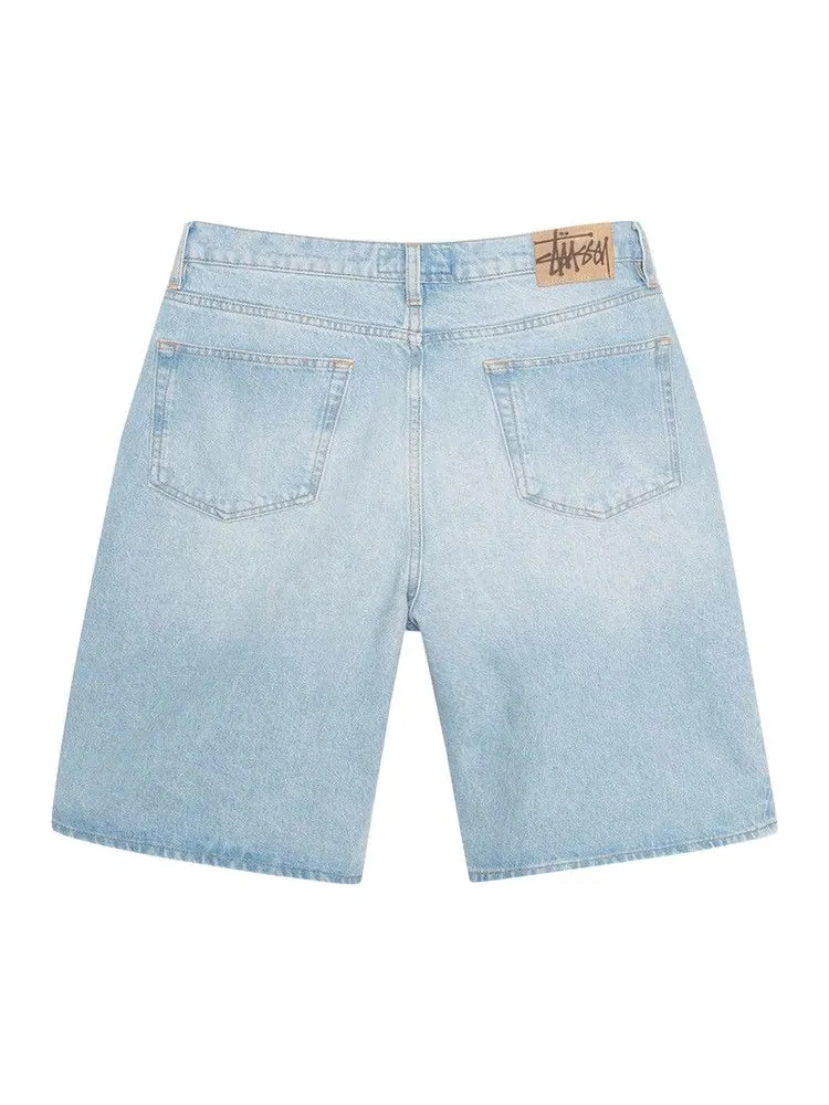 Шорты Stussy Big Ol Short Denim — изображение 2 из 2, светлая стирка