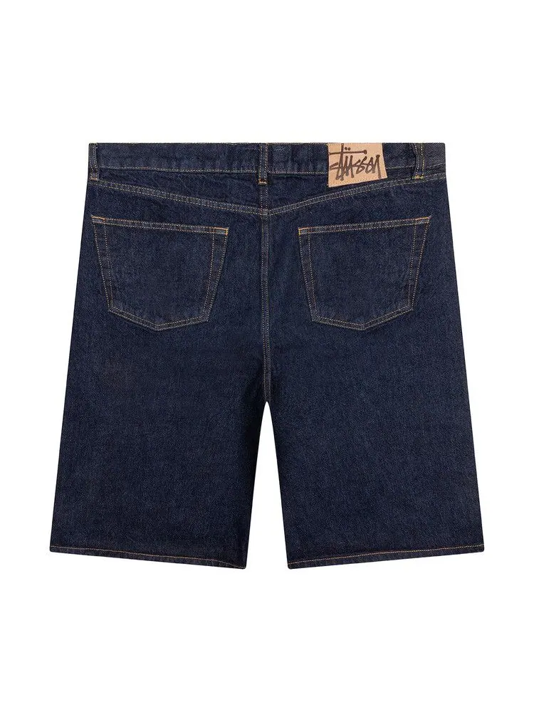 Шорты Stussy Big Ol Short Denim — изображение 2 из 2, индиго