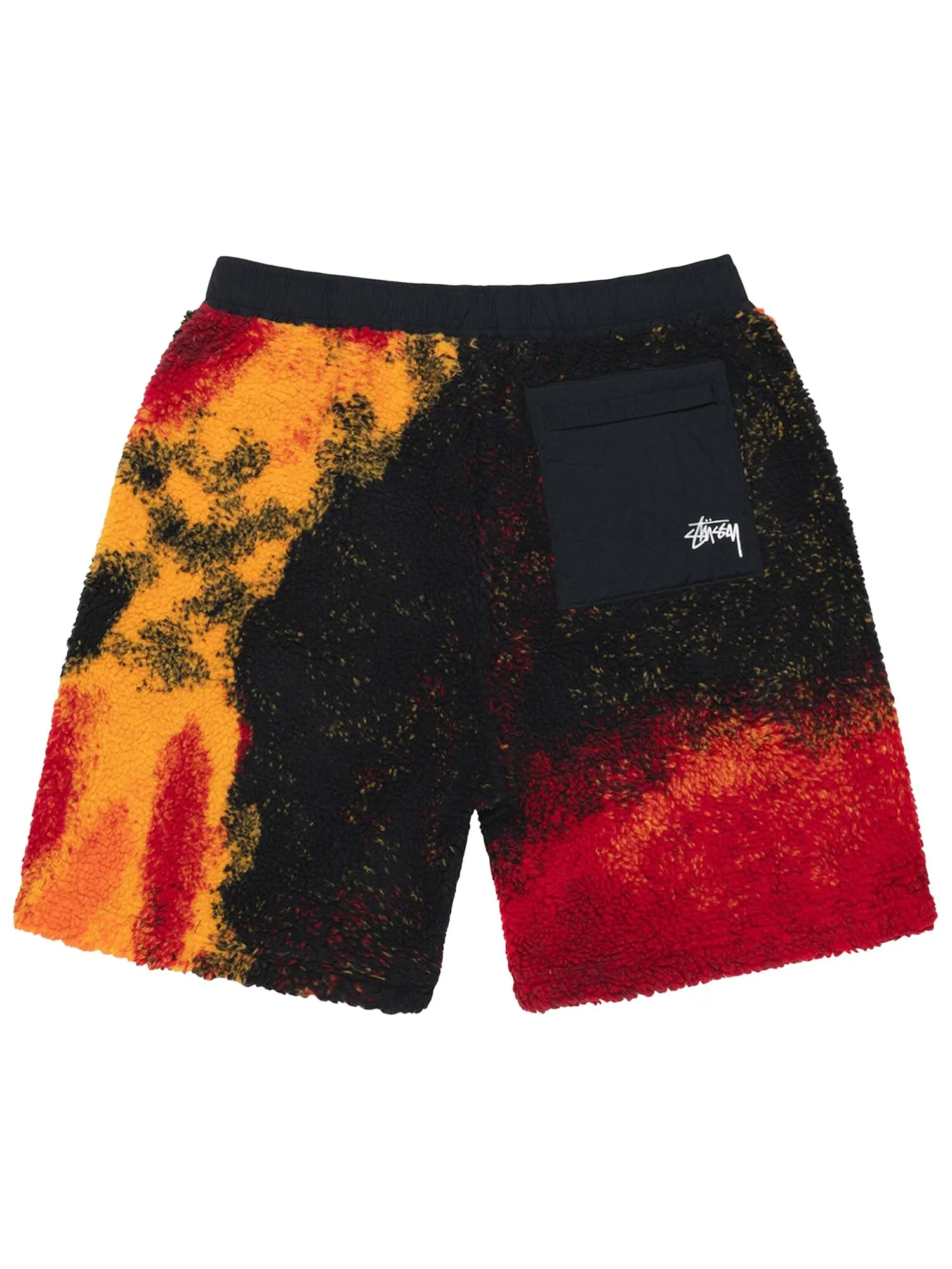 Шорты Stussy Sherpa Lava — изображение 2 из 2, лавовый