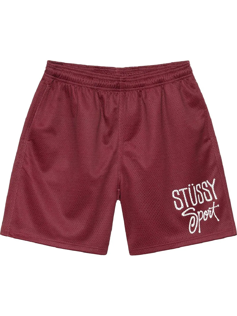 Шорты Stussy Mesh Short Sport — изображение 1 из 2, красный