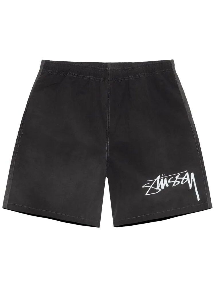 Шорты Stussy Wave Dye Nylon Short — изображение 1 из 1, черный