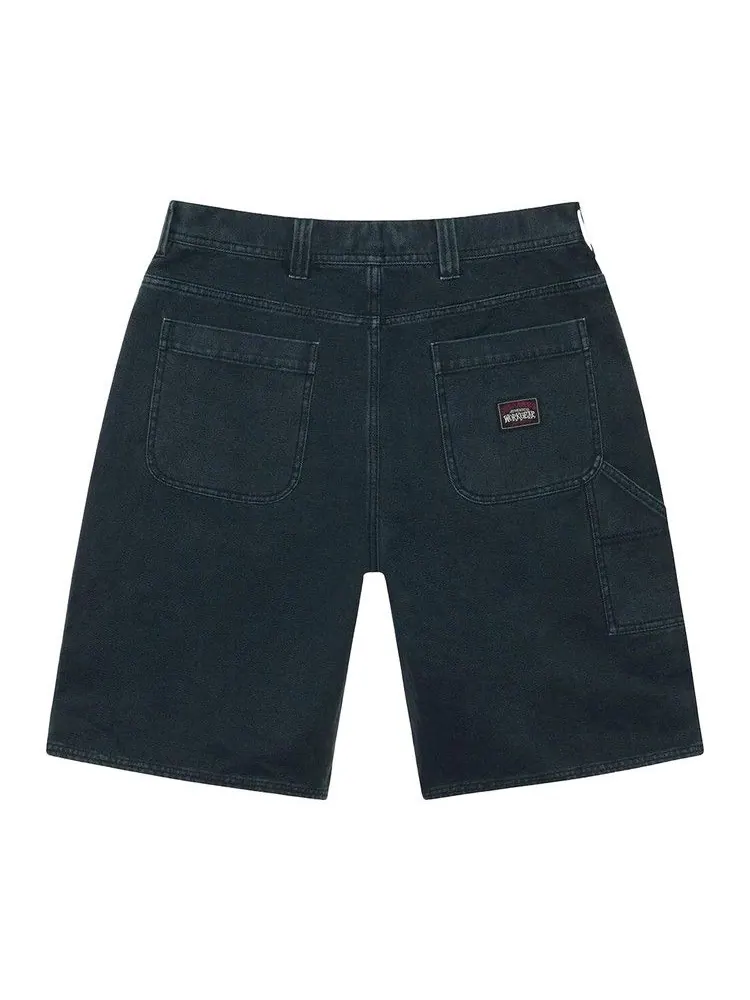 Шорты Stussy Work Short Washed Canvas — изображение 2 из 2, черный