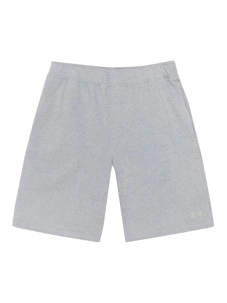 Шорты Stussy Double Layer Jersey Short 'Grey Heather' — изображение 1 из 2, серый