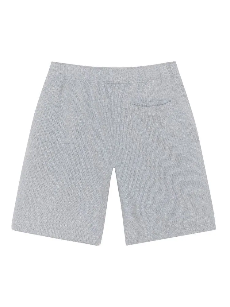 Шорты Stussy Double Layer Jersey Short 'Grey Heather' — изображение 2 из 2, серый