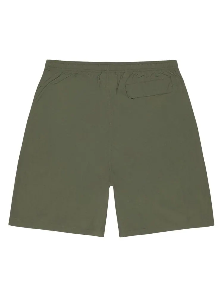 Шорты Stussy Nylon Court Short — изображение 2 из 2, оливковый