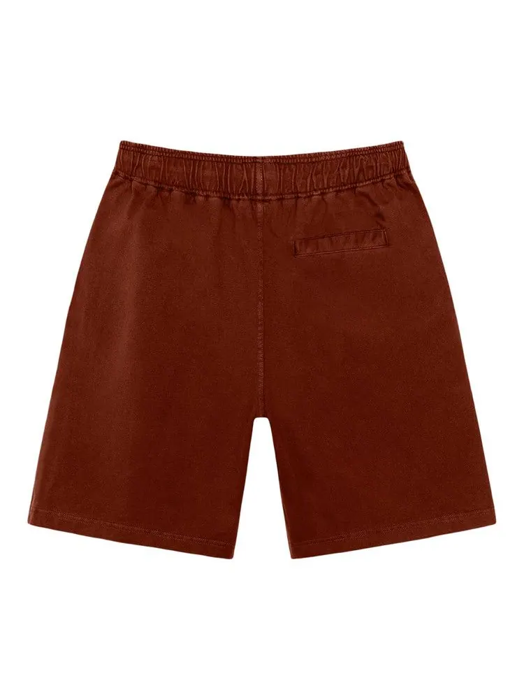 Шорты Stussy Heavy Jersey Short — изображение 2 из 2, красный