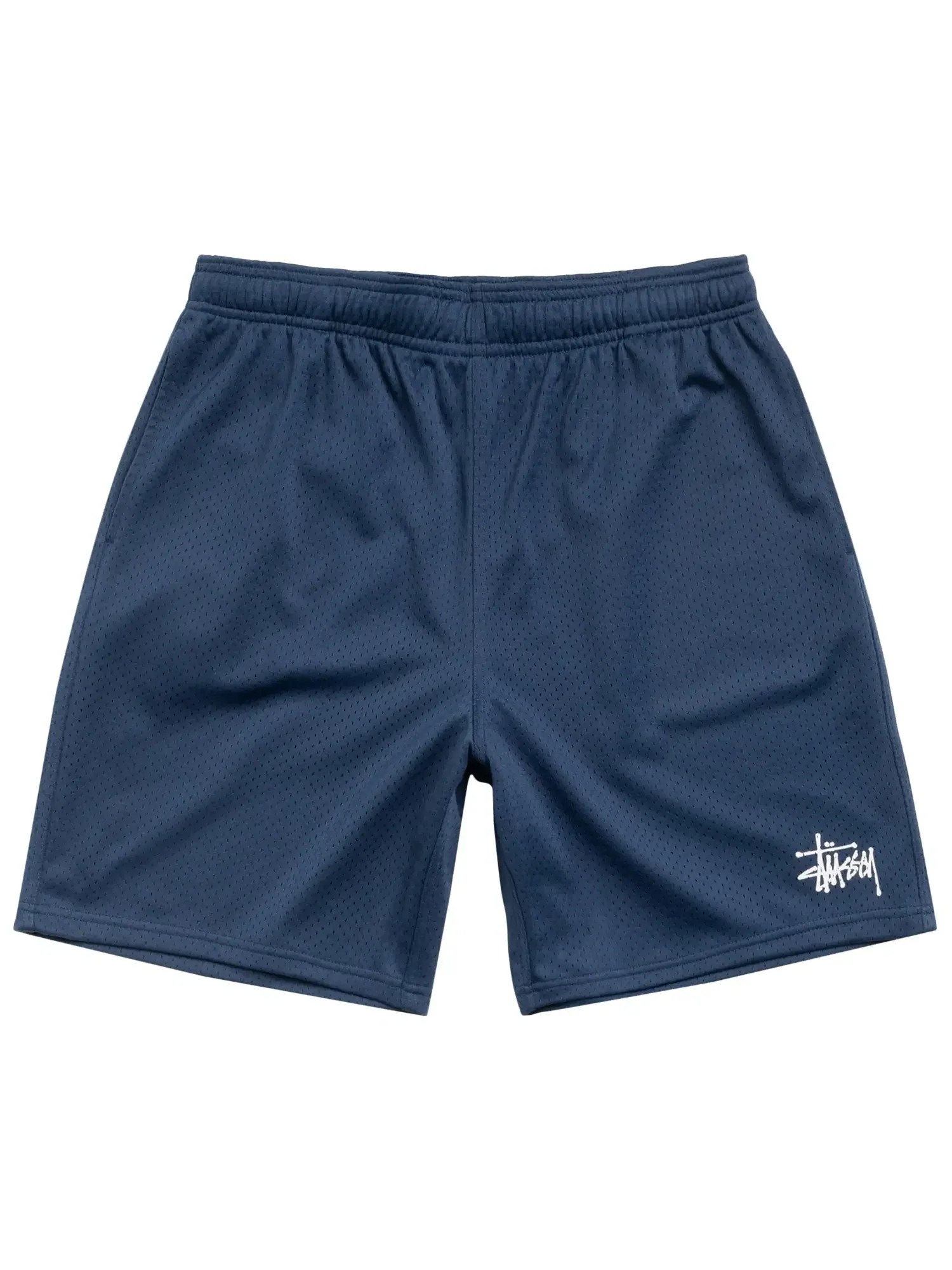 Шорты Stussy Basic Mesh Short — изображение 1 из 2, темно-синий