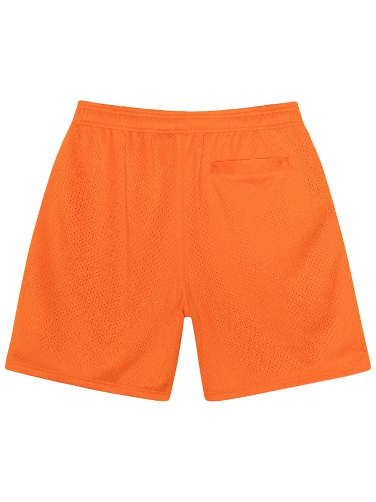 Шорты Stussy Basic Mesh Short — изображение 2 из 2, оранжевый