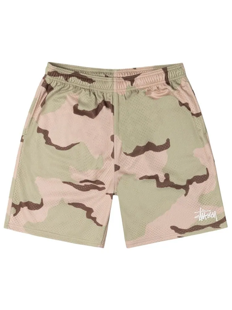 Шорты Stussy Basic Mesh Short — изображение 1 из 2, песочный