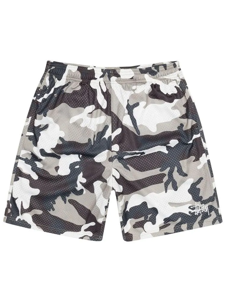 Шорты Stussy Basic Mesh Short — изображение 1 из 2, снежный камуфляж