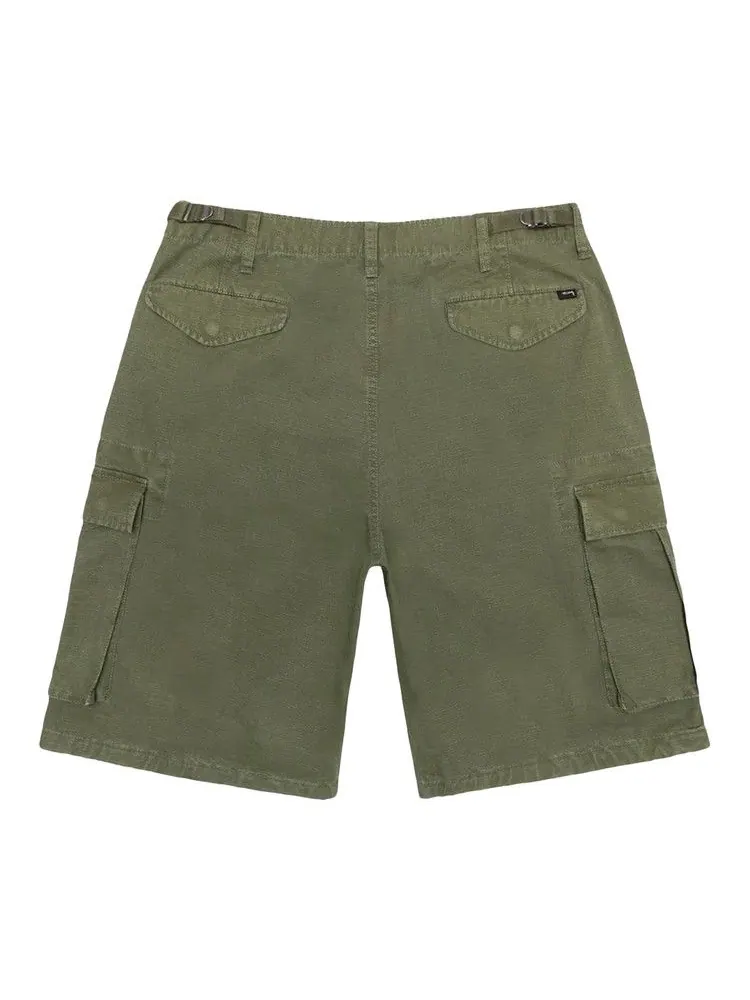 Шорты Stussy Ripstop Cargo Short — изображение 2 из 2, оливковый зеленый