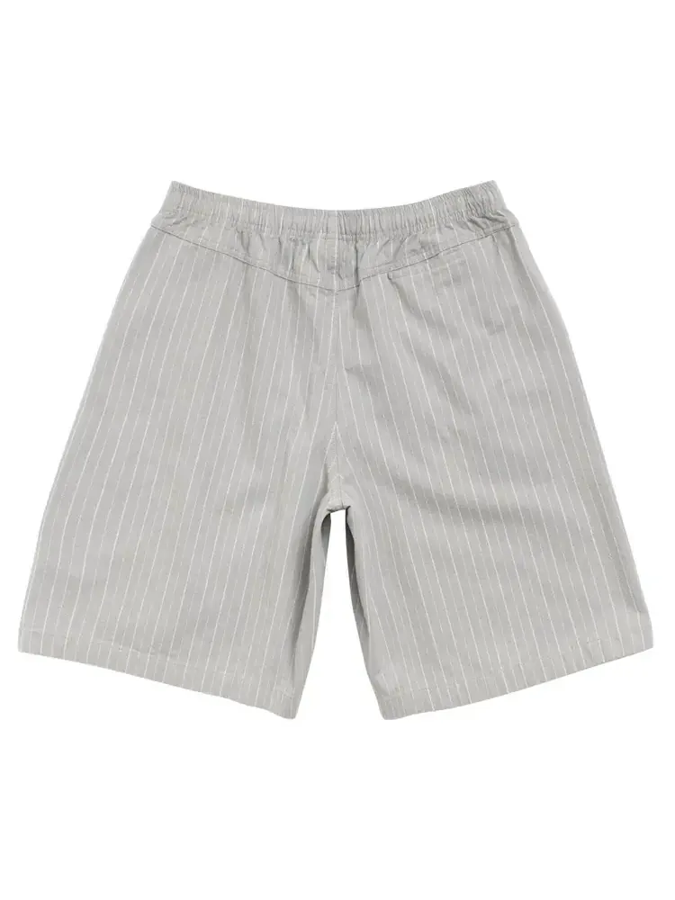 Пляжные шорты Stussy Baggy Beach Short 'Grey Stripe' — изображение 2 из 2, серый