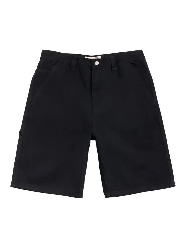 Stussy Work Short Canvas 'Black' — изображение 1 из 2, черный