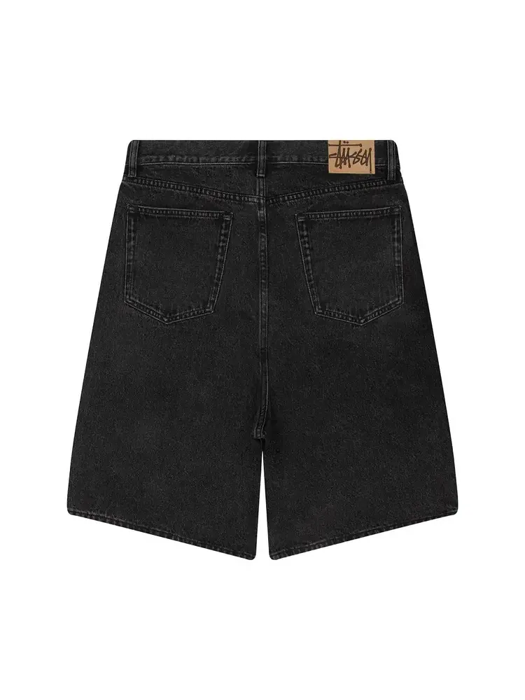 Stussy Big Ol' Shorts Denim 'Vintage Black' — изображение 2 из 2, черный