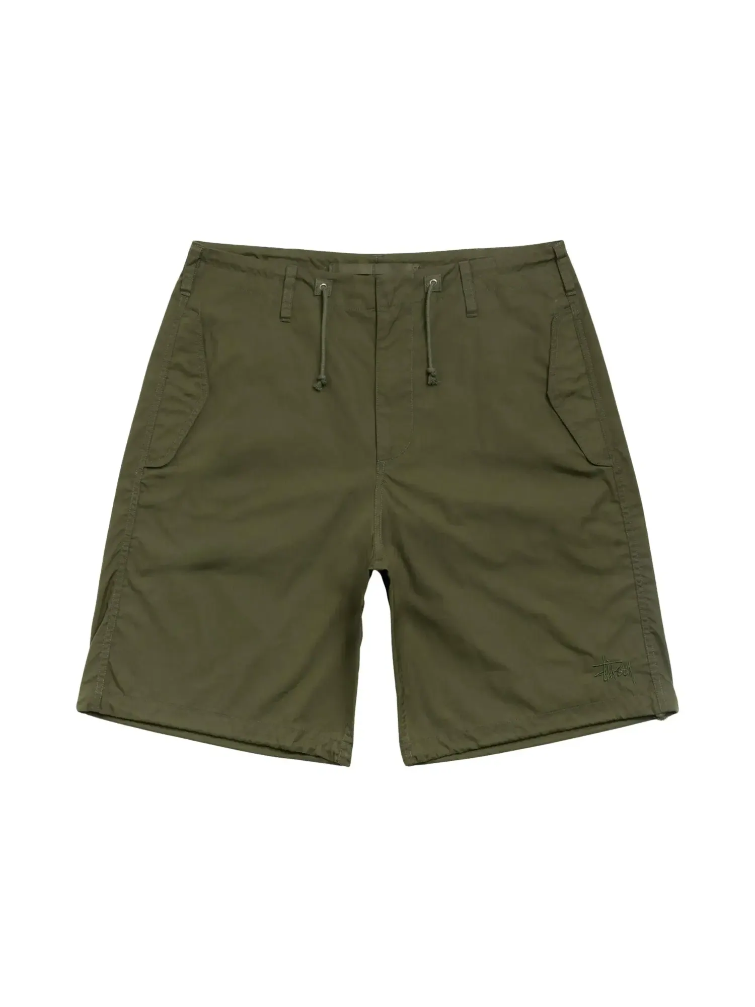 Шорты Stussy Surplus Short — изображение 1 из 2, оливковый