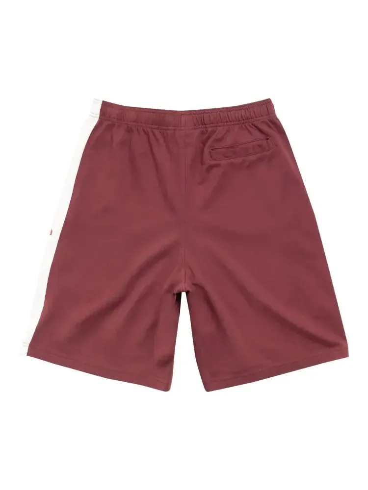 Шорты Stussy Stripe Jersey Short цвета «бордовый» — изображение 2 из 2, красный